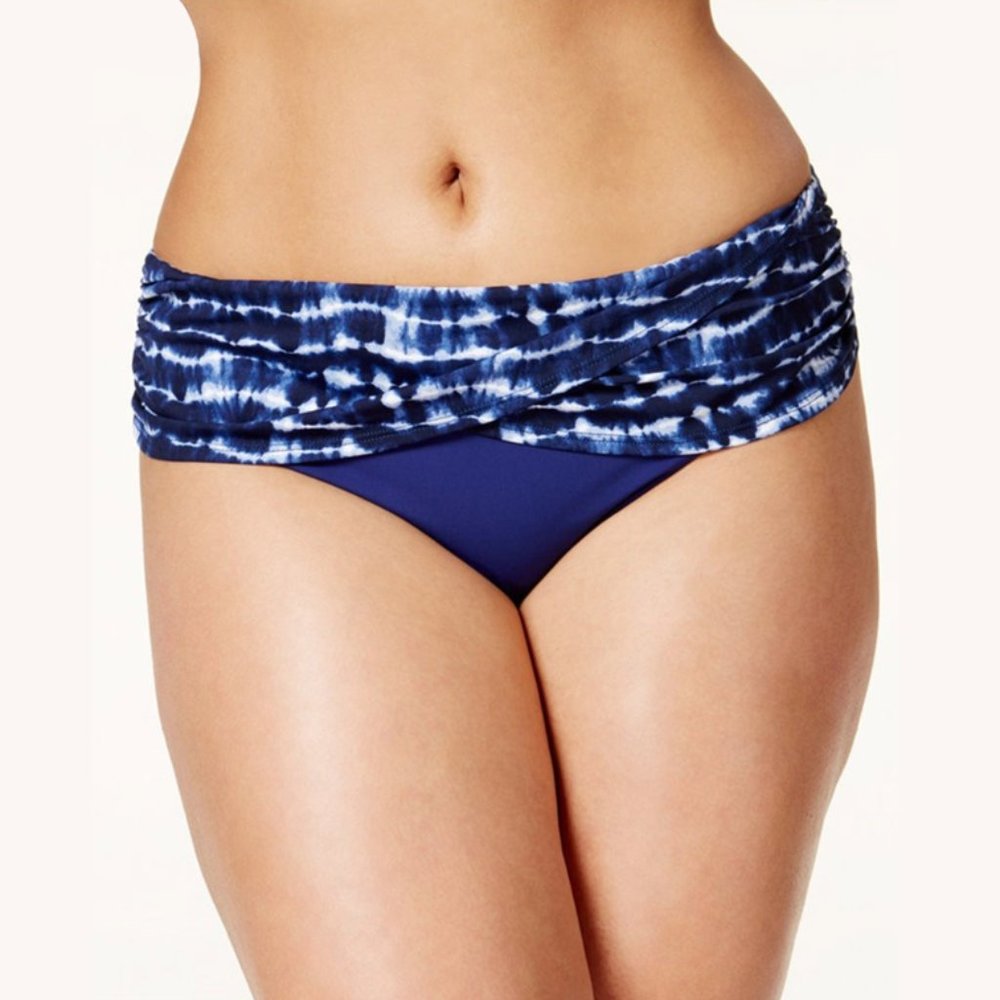 Bleu Rod Beatti Foldover Bikini Bottom Blue18W